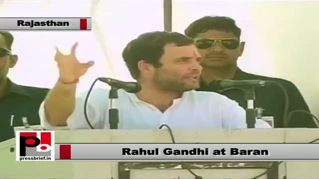 Watch Rahul Gandhi in Baran (Rajasthan): Congress fulfils its promises given to the poor Video