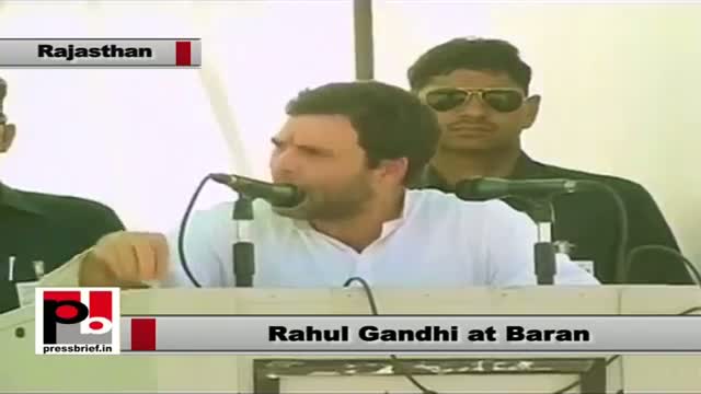 Watch Rahul Gandhi in Baran (Rajasthan): Congress fulfils what it promises Video