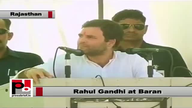 Watch Rahul Gandhi in Baran (Rajasthan): Congress wants to help youth realize their dreams Video