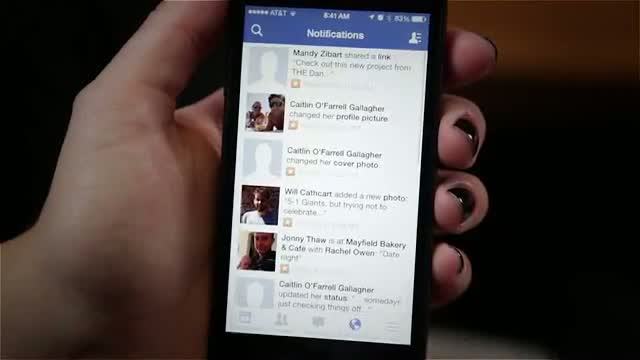 Watch Facebook iOS 7 update Video