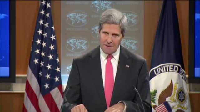 Watch Kerry: Syria 'Not a Game' Video