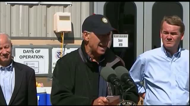 Watch Biden: Gov't Shutdown Would Not Affect Colo Video