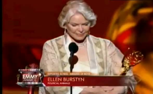 Watch Ellen Burstyn ("Political Animals") - Emmy Awards 2013 09/22/2013 Video