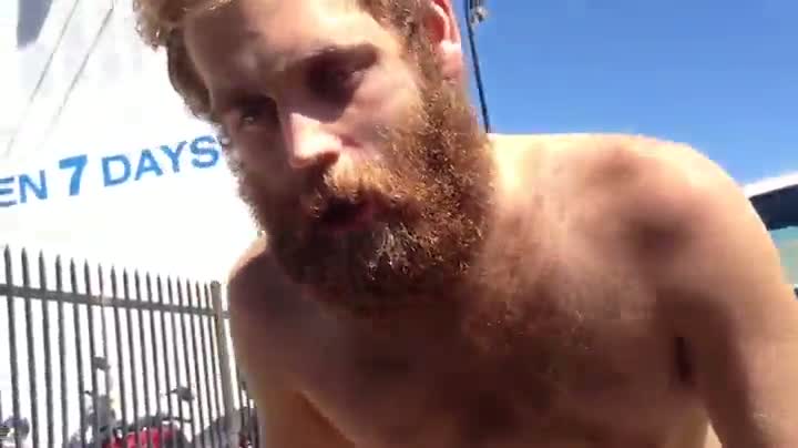 Watch Homeless Man Does Breaking Bad Impressions For Food Video