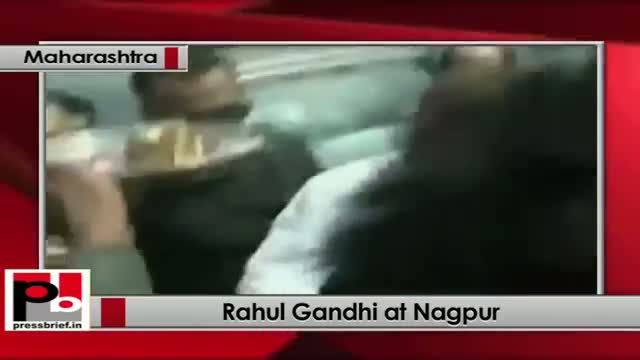 Watch Rahul Gandhi in Nagpur (Maharashtra) Video