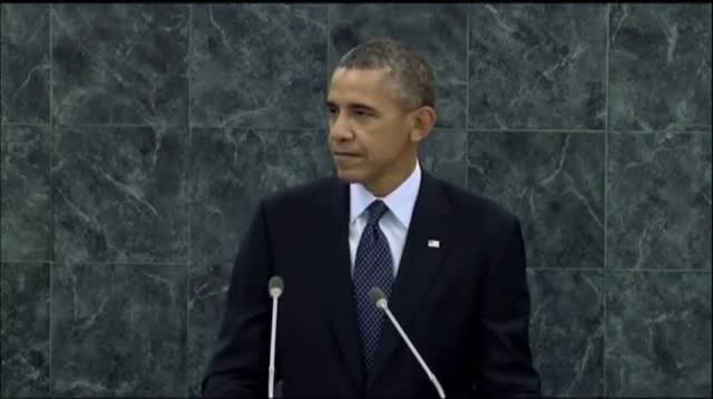 Watch Obama Addresses Syrian Crisis, Iran Nukes at UN Video