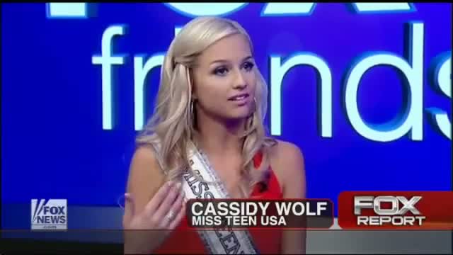 Watch Miss Teen USA Cassidy Wolf Today Show Interview. Mixed Emotions On Arrest Of Blackmail Suspect Video