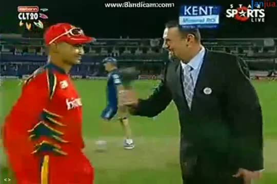 Watch Mumbai Indians vs Highveld Lions Match Toss - CLT20 2013 - 27 Sep 2013 - Match 11 Video