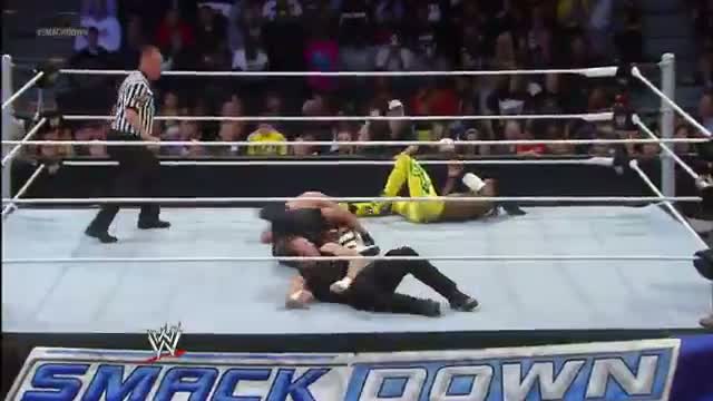 Watch WWE SmackDown: Dolph Ziggler, Rob Van Dam & Kofi Kingston vs. The Shield - Sept. 27, 2013 Video