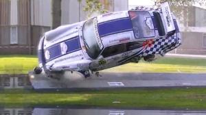 Watch Porsche 964 Totalled And Launched Into Water Video