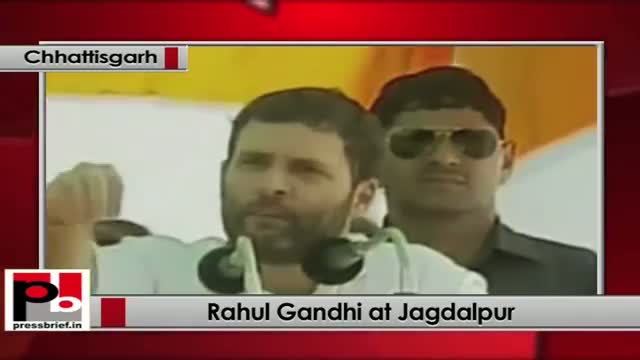 Watch Rahul Gandhi in Chhattisgarh remembers former PCC chief Nandkumar Patel Video