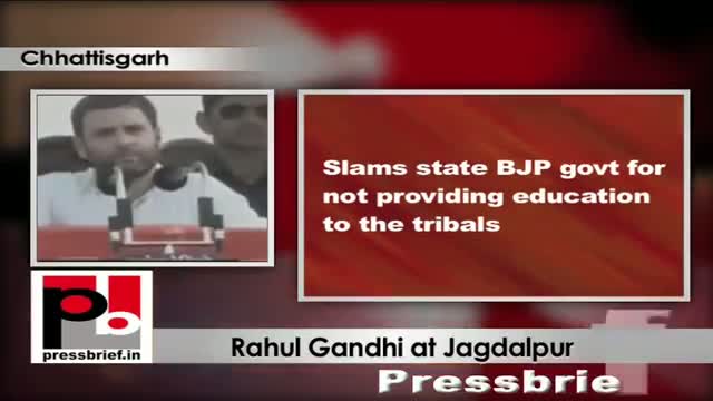 Watch Rahul Gandhi in Chhattisgarh: Where was the BJP govt when Congress leaders were killed? Video