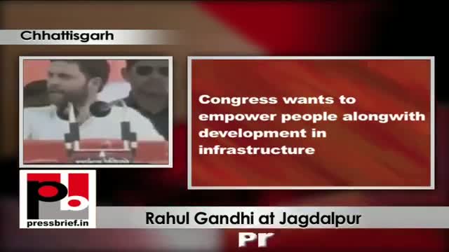 Watch Rahul Gandhi in Chhattisgarh talks about land acquisition Bill Video