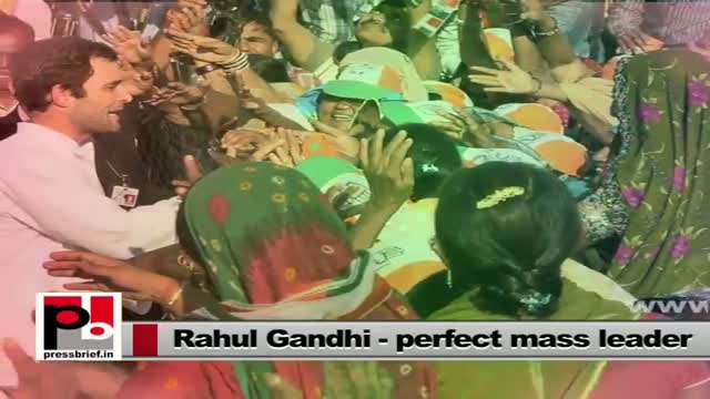 Watch Rahul Gandhi - progressive mass leader with innovative vision Video