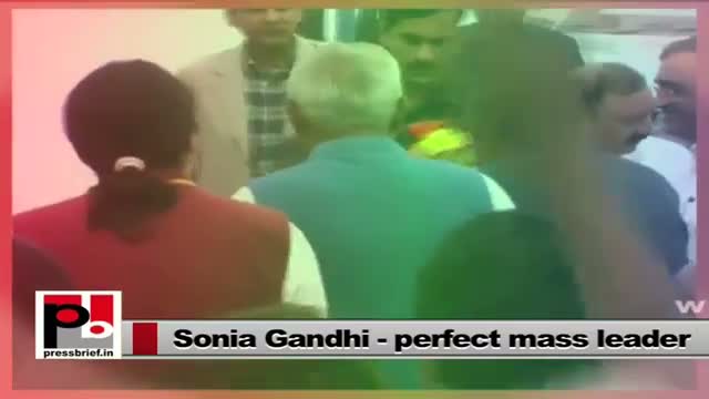 Watch Sonia Gandhi - Perfect leader with modern vision and progressive ideas Video