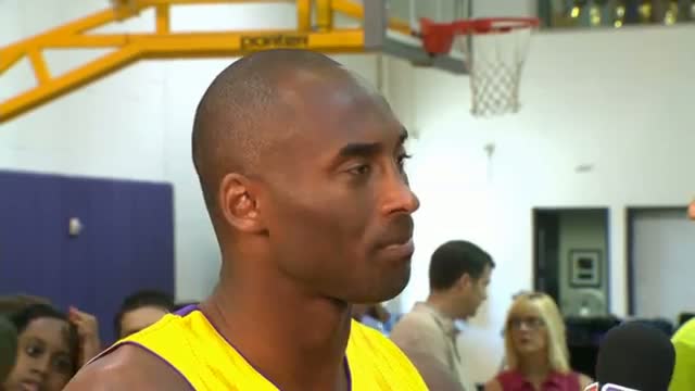 Watch NBA: Kobe Bryant Discusses Recovery from Injury Video