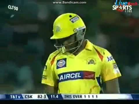 Watch Chennai Super Kings vs Trinidad & Tobago - CLT20 2013 - Match 20 - Part4 Video