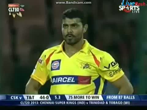 Watch Chennai Super Kings vs Trinidad & Tobago - CLT20 2013 - Match 20 - Part8 Video