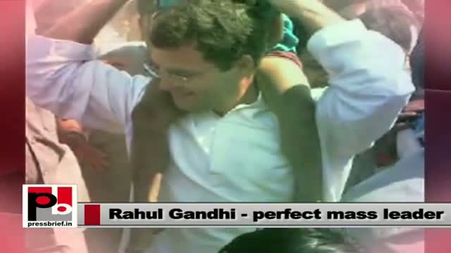 Watch Rahul Gandhi -- a perfect leader committed to strengthen Congress Video