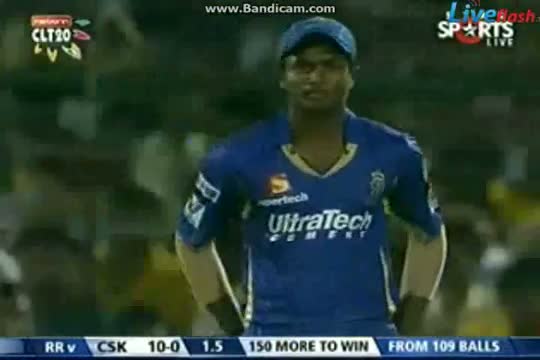 Watch Chennai Super Kings vs Rajasthan Royals (1st Semi Final) CLT20 2013 - CSK vs RR - 4 October 2013 - Part8 Video