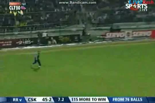 Watch Chennai Super Kings vs Rajasthan Royals (1st Semi Final) CLT20 2013 - CSK vs RR - 4 October 2013 - Part10 Video