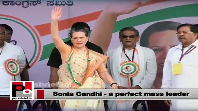 Watch Sonia Gandhi - Efficient Congress President with modern vision and progressive ideas Video