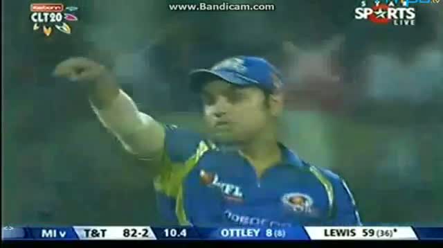 Watch Mumbai Indians vs Trinidad & Tobago (2nd Semi Final) CLT20 2013 - MI vs TT - 5 October 2013 - Part6 Video