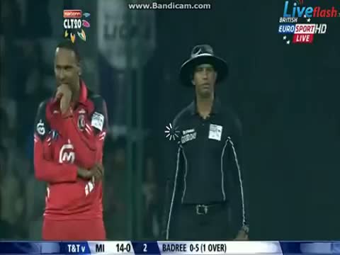 Watch Mumbai Indians vs Trinidad & Tobago (2nd Semi Final) CLT20 2013 - MI vs TT - 5 October 2013 - Part9 Video