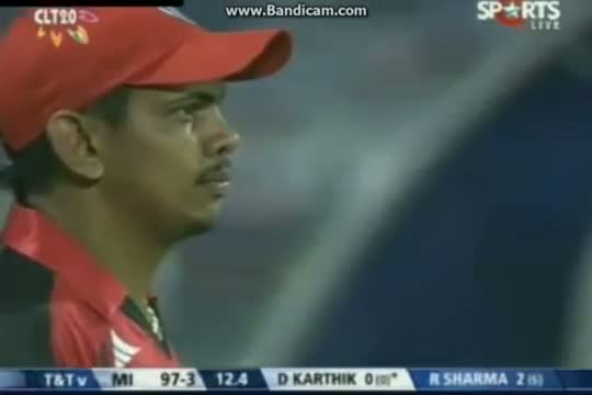 Watch Mumbai Indians vs Trinidad & Tobago (2nd Semi Final) CLT20 2013 - MI vs TT - 5 October 2013 - Part11 Video
