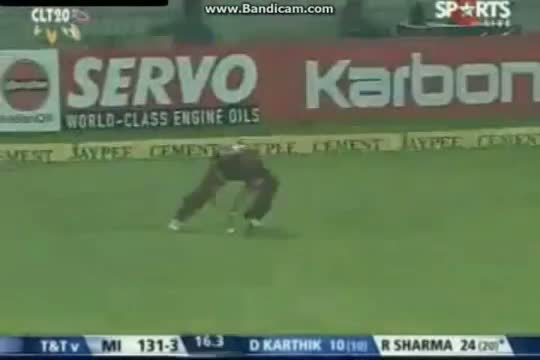 Watch Mumbai Indians vs Trinidad & Tobago (2nd Semi Final) CLT20 2013 - MI vs TT - 5 October 2013 - Part12 Video