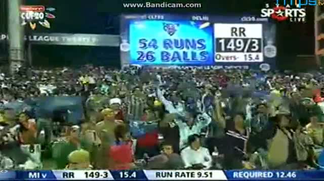 Watch Mumbai Indians vs Rajasthan Royals (The Final) CLT20 2013 - MI vs RR - 6 October 2013 - Part9 Video