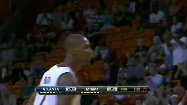 Watch NBA: Chris Bosh's Double Spin Move! Video