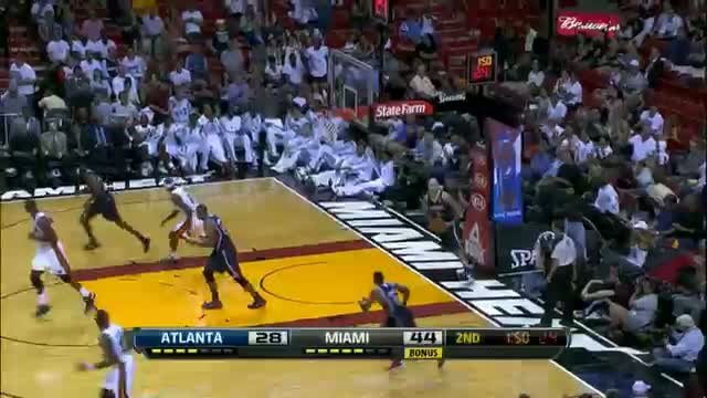 Watch NBA: LeBron James Hammers Down the Two-Handed Jam! Video