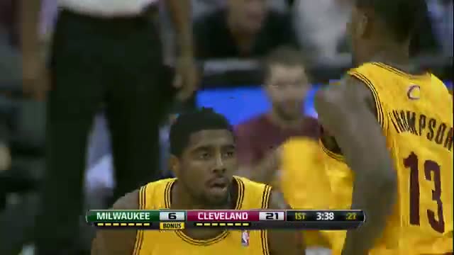 Watch NBA: Kyrie Irving With the SWEET Tweener Video