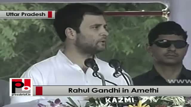 Watch Rahul Gandhi: We want to make Amethi the agricultural hub Video