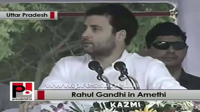 Watch Rahul Gandhi in Amethi: I get strength from the people Video