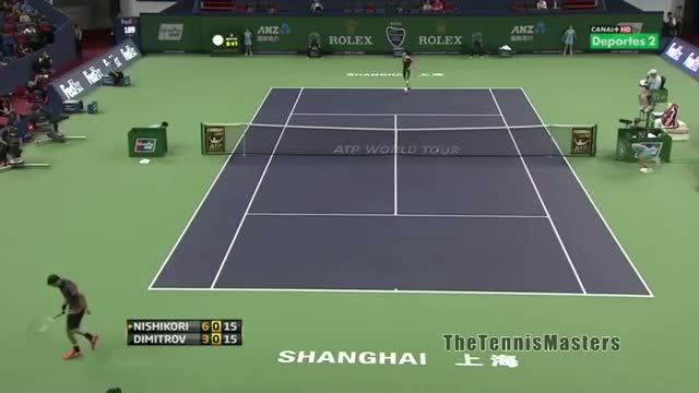 Watch Kei Nishikori Vs Grigor Dimtrov Shanghai 2013 R2 HIGHLIGHTS [HD] Video
