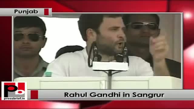 Watch Rahul Gandhi in Sangrur (Punjab) Video