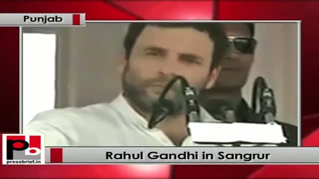 Watch Rahul Gandhi in Punjab addresses Congress rally; slams BJP, praises Manmohan Singh,Part 01 Video