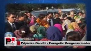 Watch Priyanka Gandhi - Good leader with great commitment Video