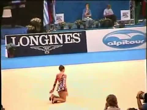 Watch Amazing Gymnast Performance with a Ball! Video