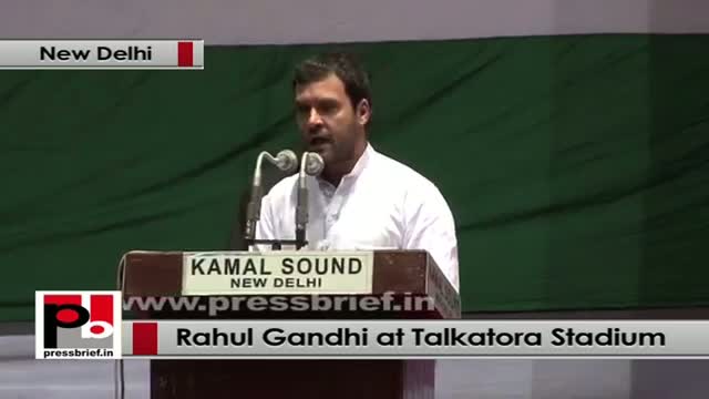 Watch Rahul Gandhi at Dalit Adhikar Diwas rally: RTI is a tool to fight corruption Video
