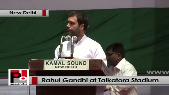 Watch Rahul Gandhi at Dalit Adhikar Diwas rally slams opposition for blocking UPA policies Video