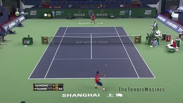 Watch Novak Djokovic Vs Fabio Fognini Shanghai 2013 R3 HIGHLIGHTS [HD] Video
