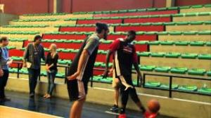 Watch NBA: Deng and Noah Show Off their Soccer Skills in Rio Video