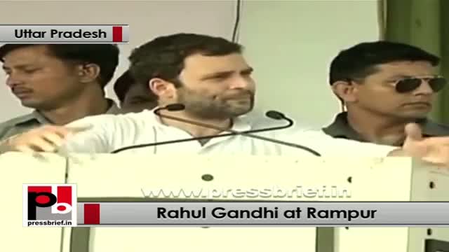 Watch Rahul Gandhi in Rampur: Only the women and the youth can transform UP Video
