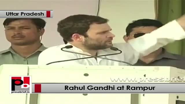Watch Rahul Gandhi in Rampur strikes an emotional chord with women Video