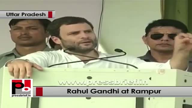Watch Rahul Gandhi in Rampur lauds UPA politics, slams opposition Video