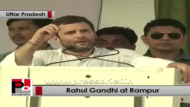 Watch Rahul Gandhi in Rampur praises Congress-led UPA Govet at the Centre Video