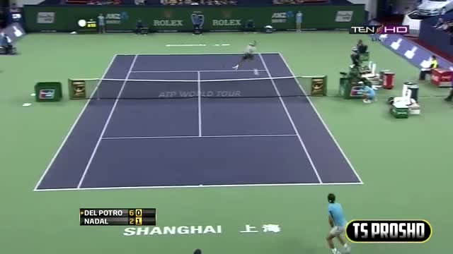 Watch Rafael Nadal Vs Juan Martin Del Potro SEMI FINAL HIGHLIGHTS SHANGHAI MASTERS 2013 [HD] Video